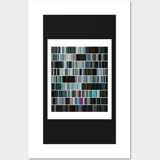 Severance Color Palette Textless Wall Art by silver-light